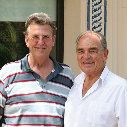 Christopher Clover with Count Rudi
