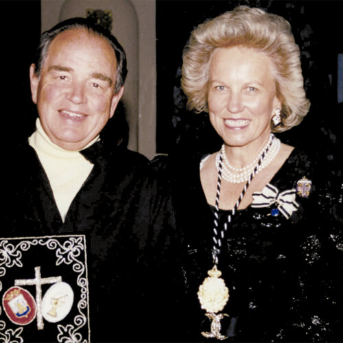 Count Rudi and his wife