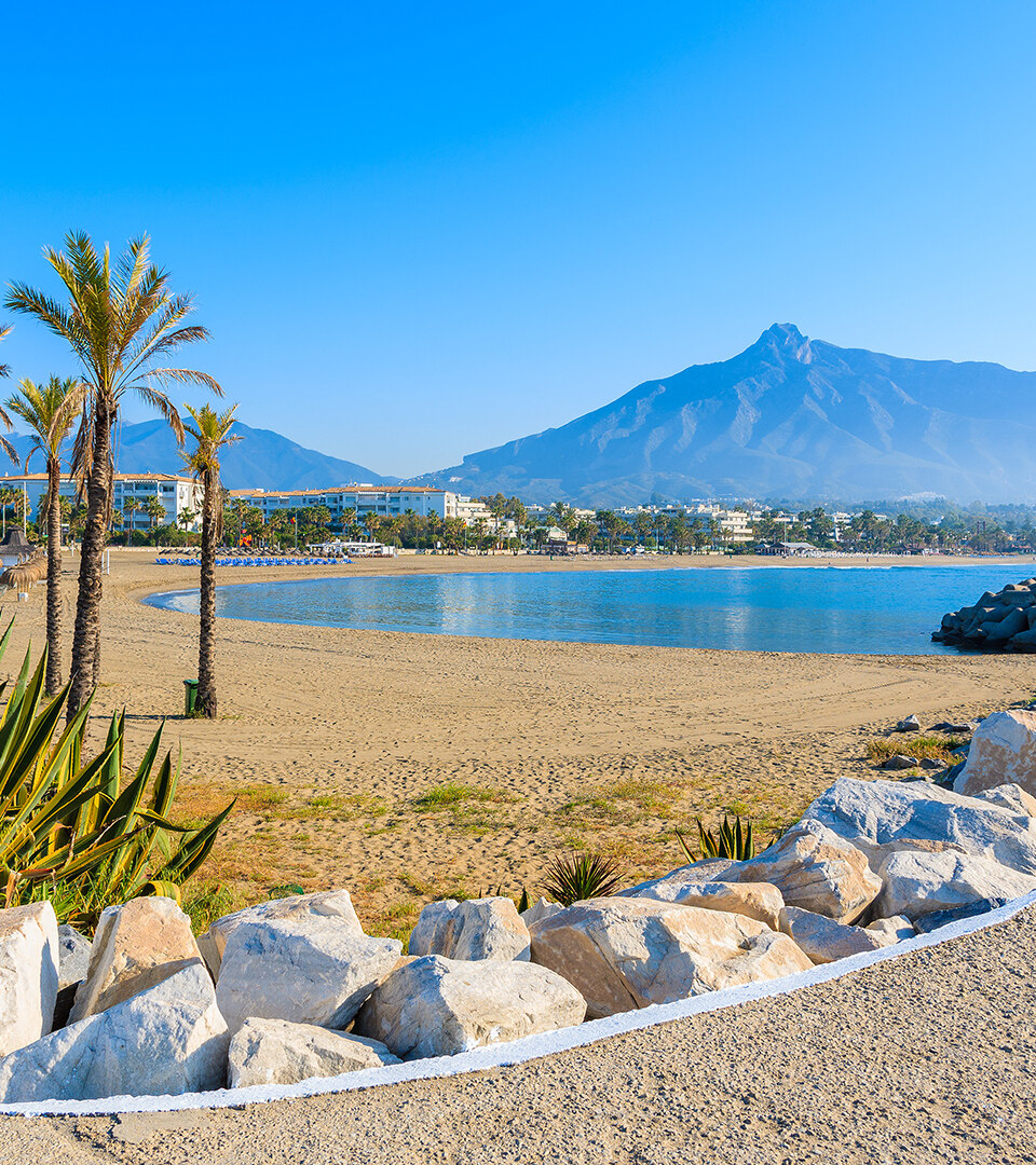 Beste Strände in Marbella: Panoramas Auswahl