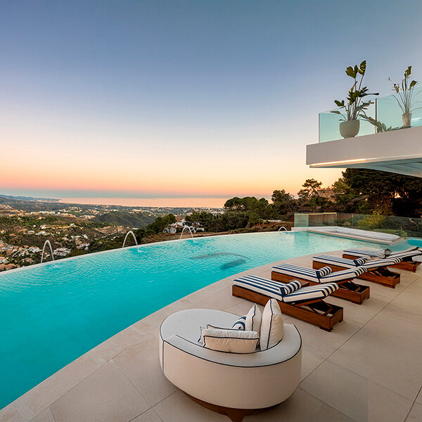 Sea Views from a property in La Zagaleta