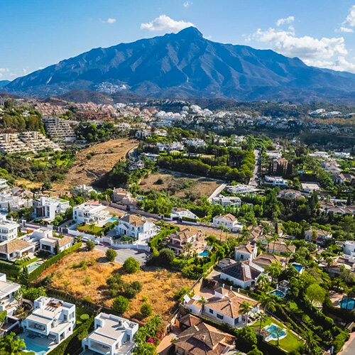 Percelen en gronden in de regio Marbella