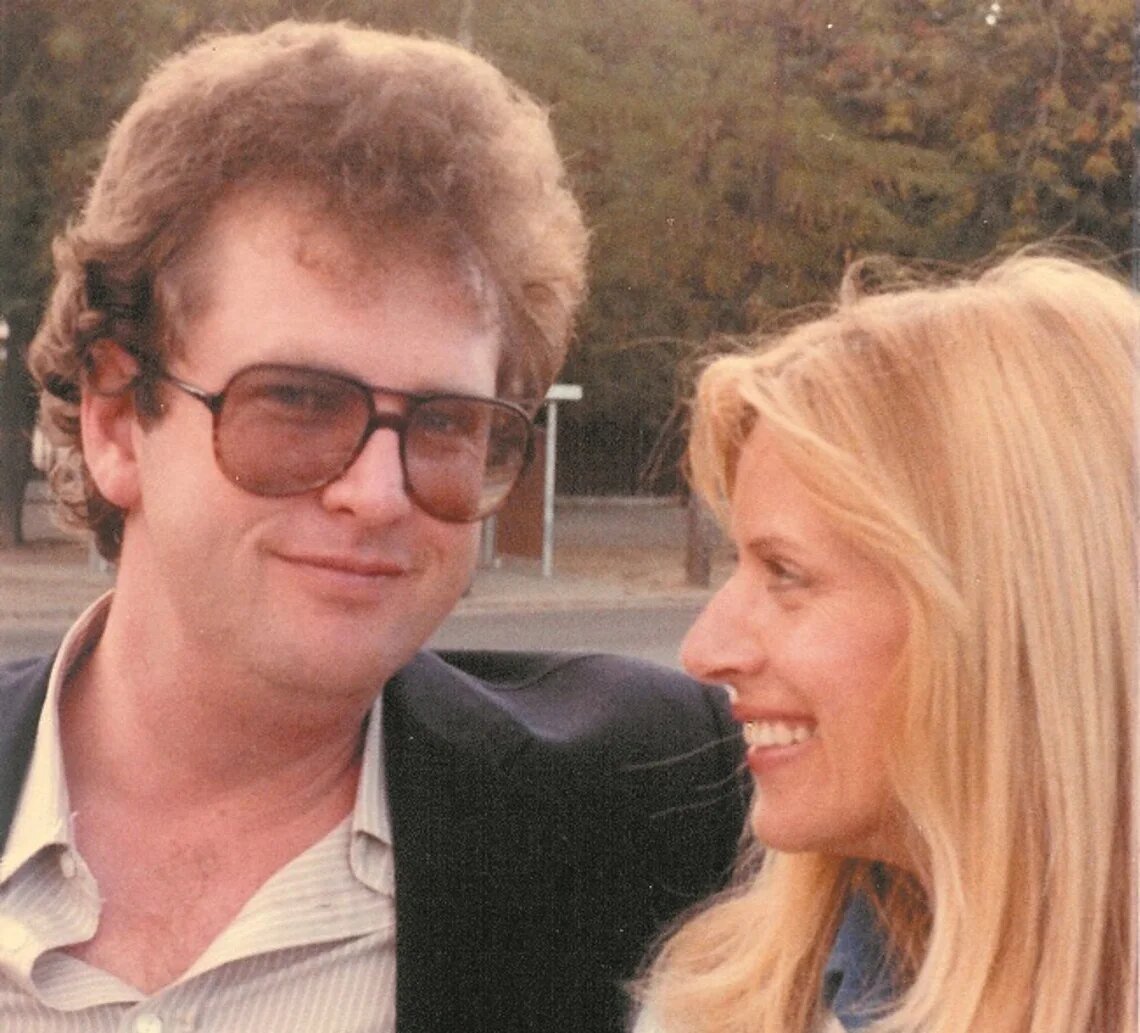 Chris & his first wife Kirsten, Katinka & Alex’s mother, 1975.