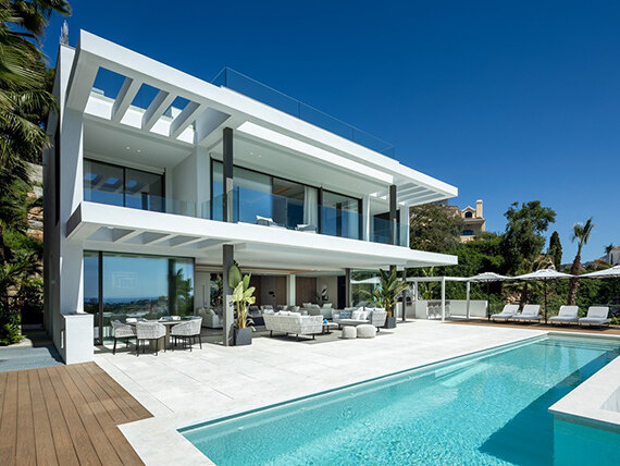 New or recently refurbished properties in Marbella area.