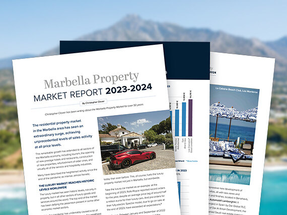 Le rapport sur le marché immobilier de Marbella par Christopher Clover.