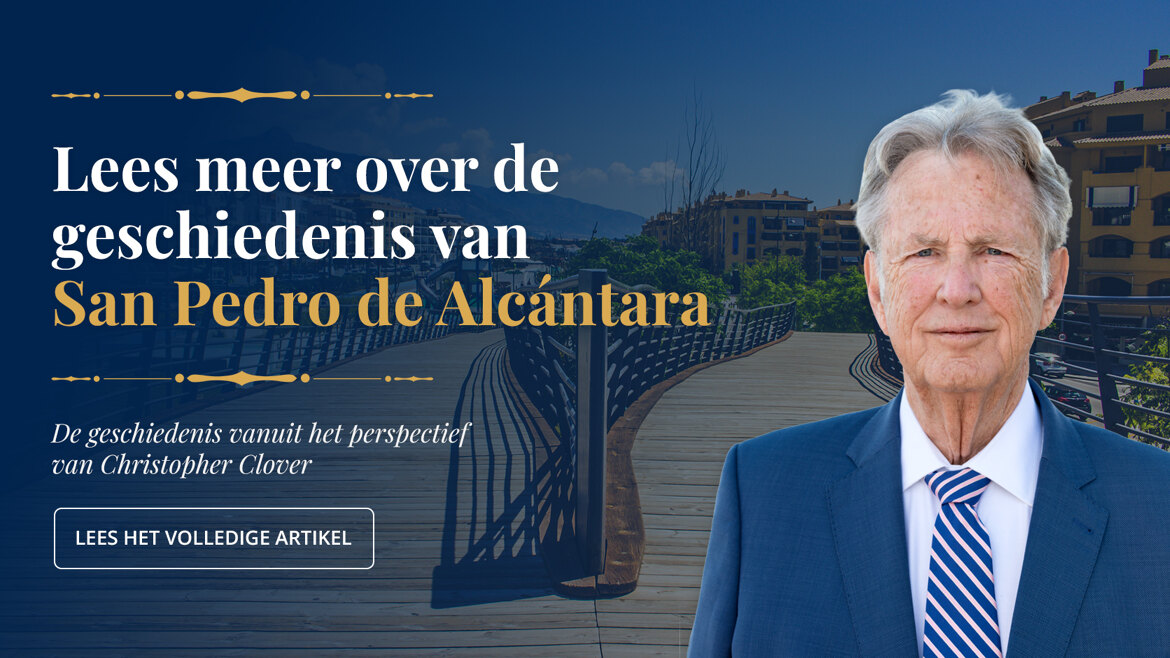 De geschiedenis van San Pedro Alcántara vanuit het perspectief van Christopher Clover