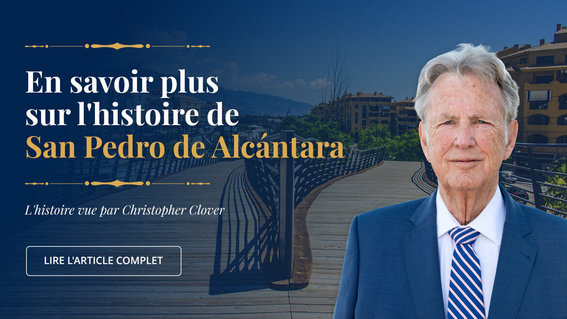 L'histoire de San Pedro Alcántara vue par Christopher Clover