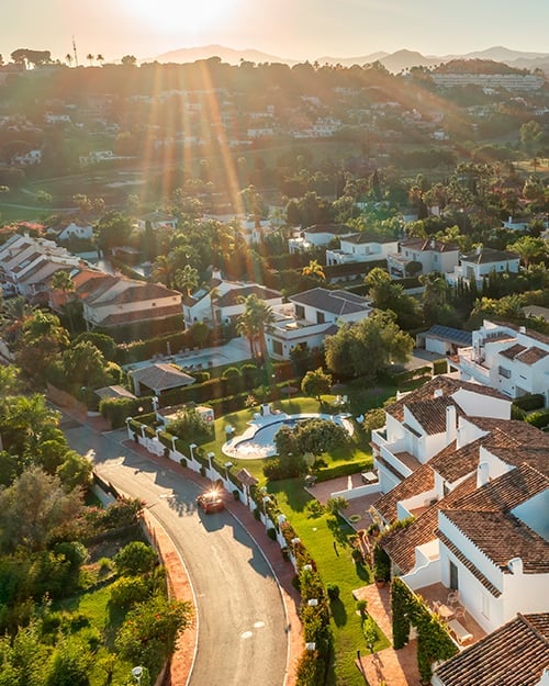 Wichtige Gebiete in Nueva Andalucía