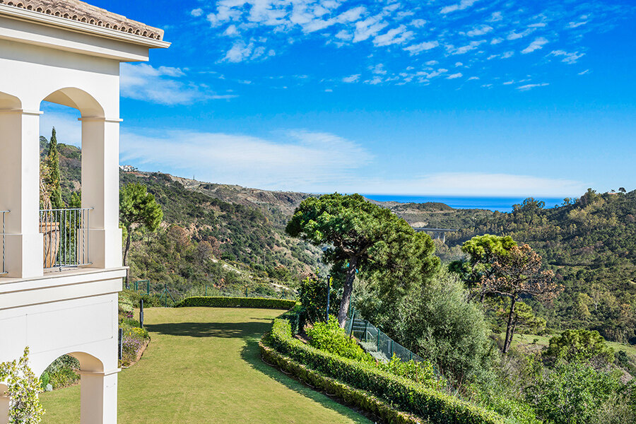 Views from terraces