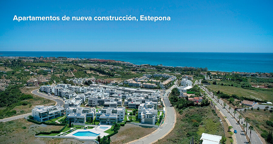 Apartamentos de nueva construcción en Estepona