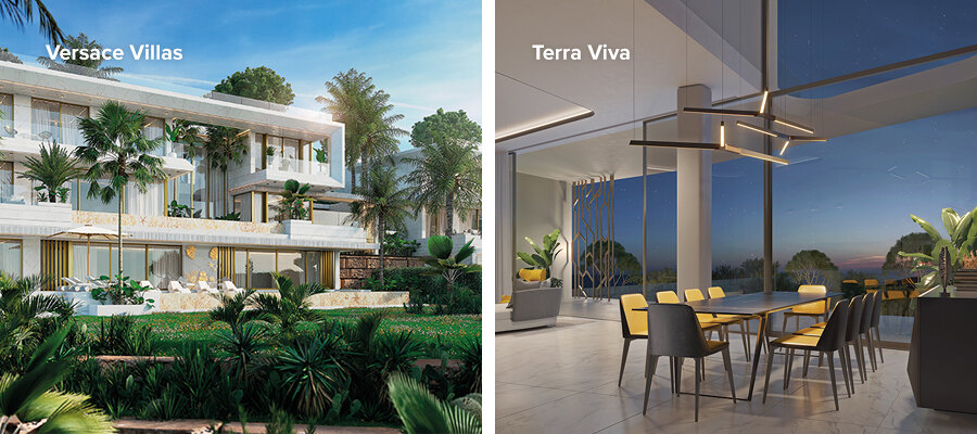 Versace Villas & Terra Viva new branded residences