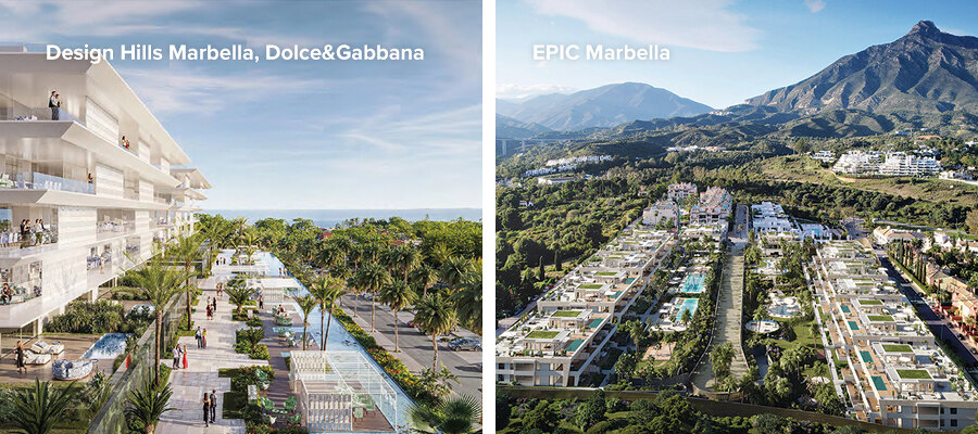 Design Hills Marbella by Dolce&Gabbana and EPIC Marbella developments