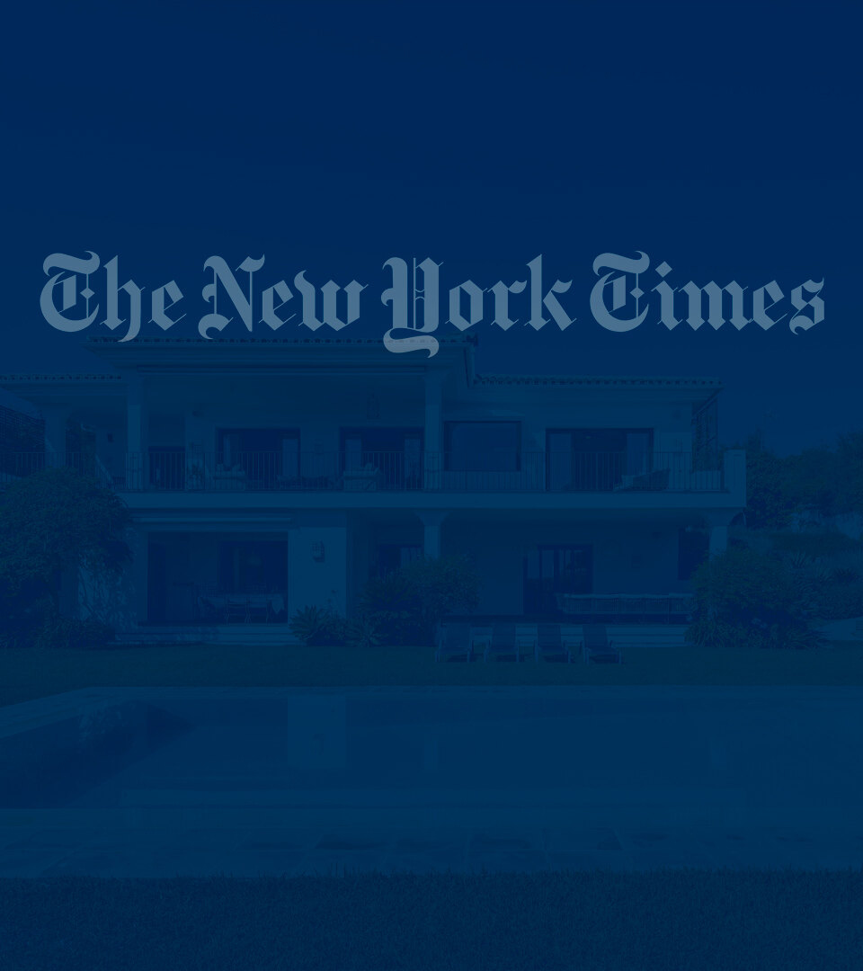 Panorama und Christopher Clover wurden in der New York Times als Marbella-Experten vorgestellt.