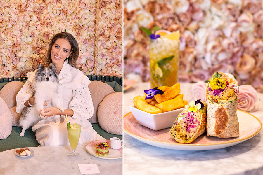 Le Café Rosas propose un menu dédié aux chiens en bonne santé (et un délicieux menu pour les humains aussi !)