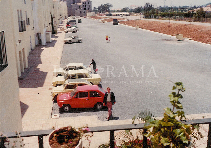 Christopher Clover à Puerto Banús, 1975