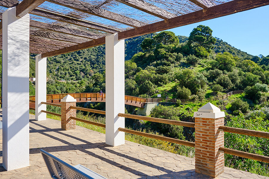 Acequia del Guadalmina-Weg.