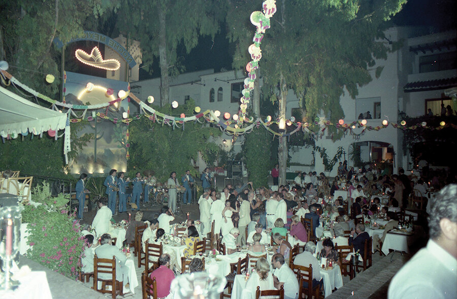 La Plaza at Puente Romano has always hosted the most marvellous parties