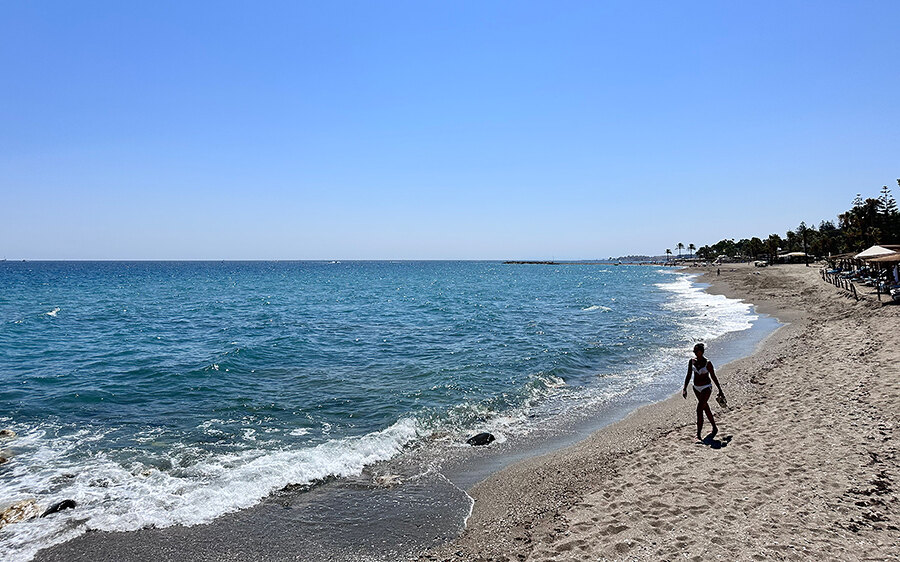 Playa de Nagüeles in Marbella