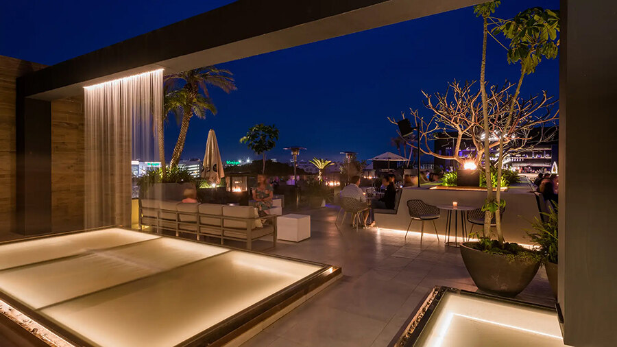 Air rooftop at BREATHE is one of Marbella’s most stylish venues