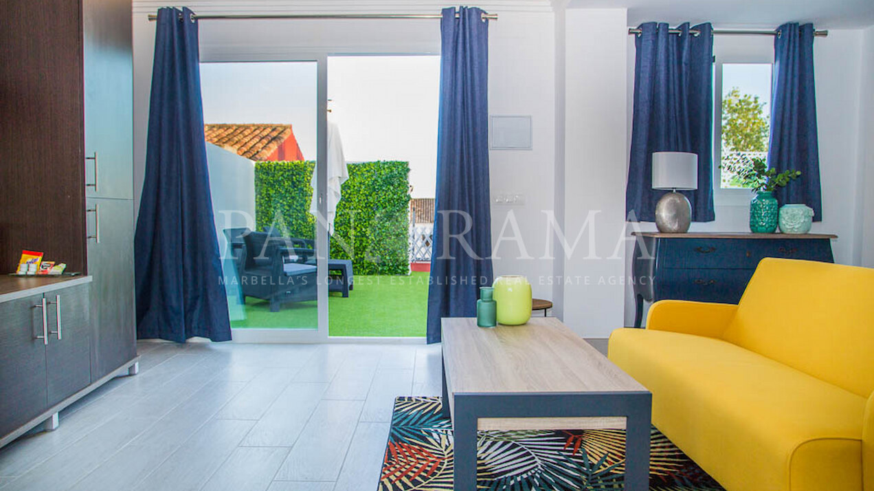 Oportunidad de inversión privilegiada en la Milla de Oro de Marbella - 6 apartamentos turísticos y un restaurante/salón