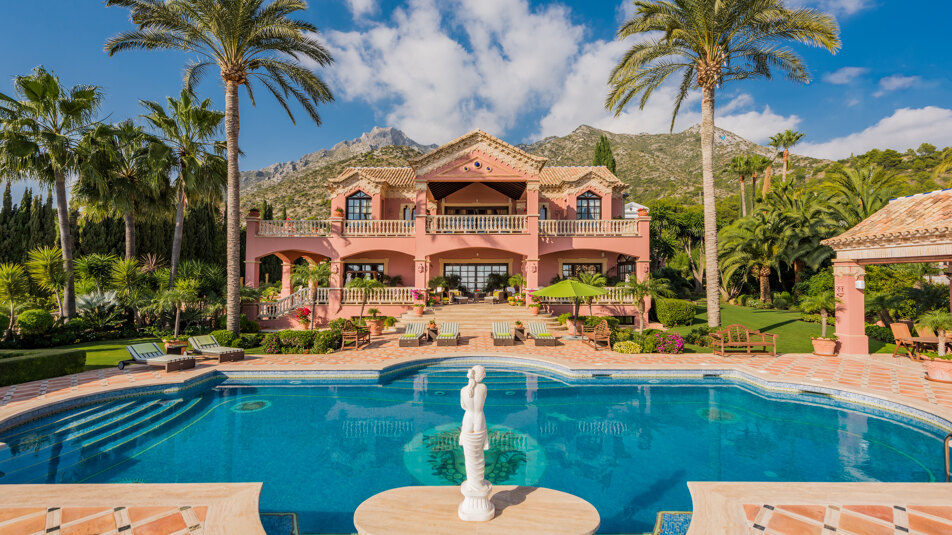 Manoir exceptionnel avec vue imprenable sur la mer à Sierra Blanca