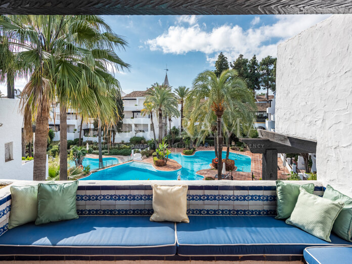 Penthouse in the iconic Puente Romano Resort complex