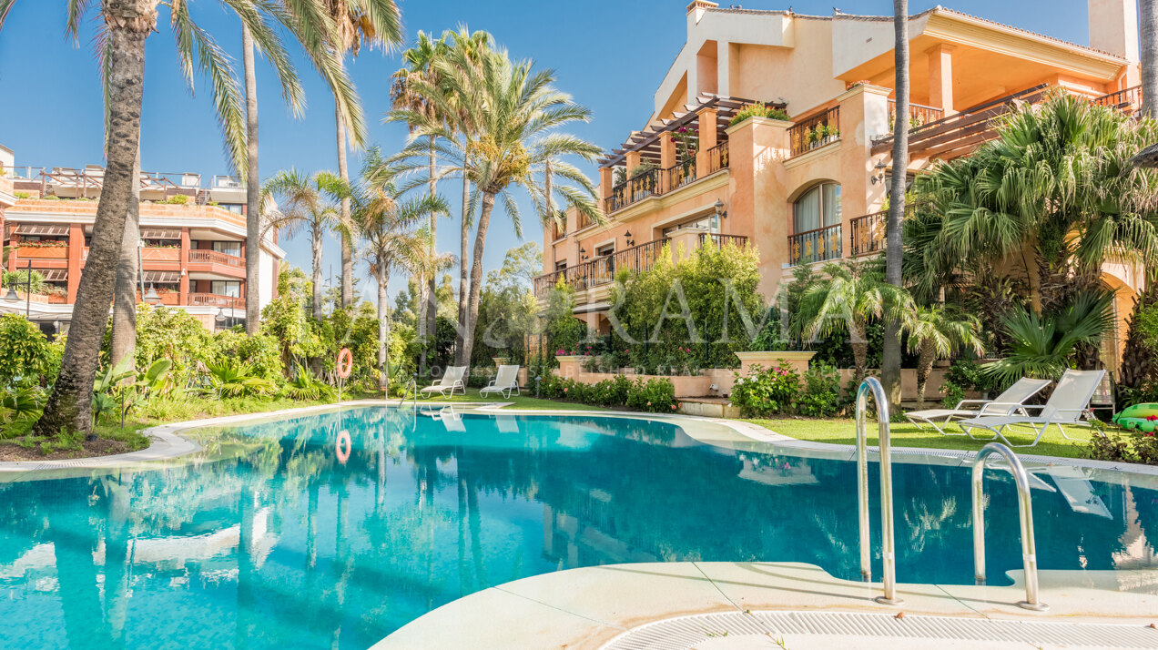 Einzigartige strandnahe Wohnung in der Nähe von Puerto Banús