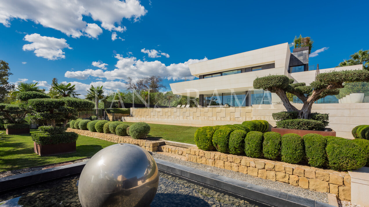 Moderna villa en el corazón de la Milla de Oro