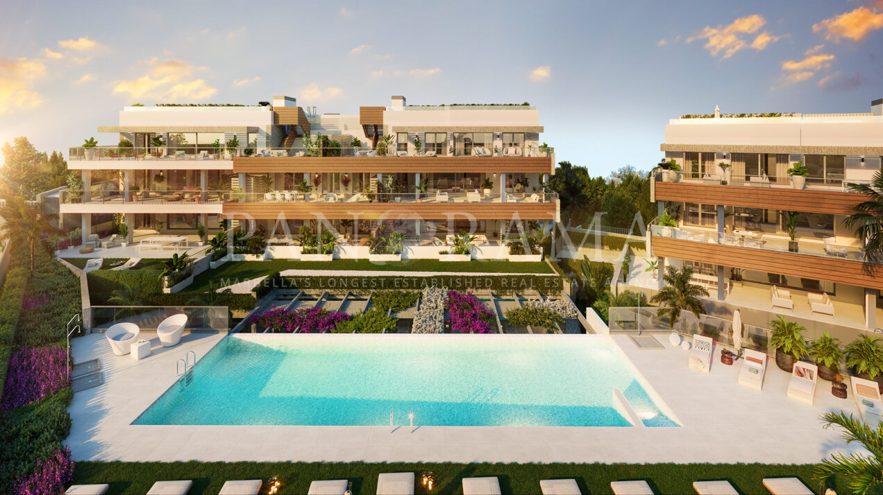 Gloednieuw appartement in een rustige woonwijk in Altos de los Monteros