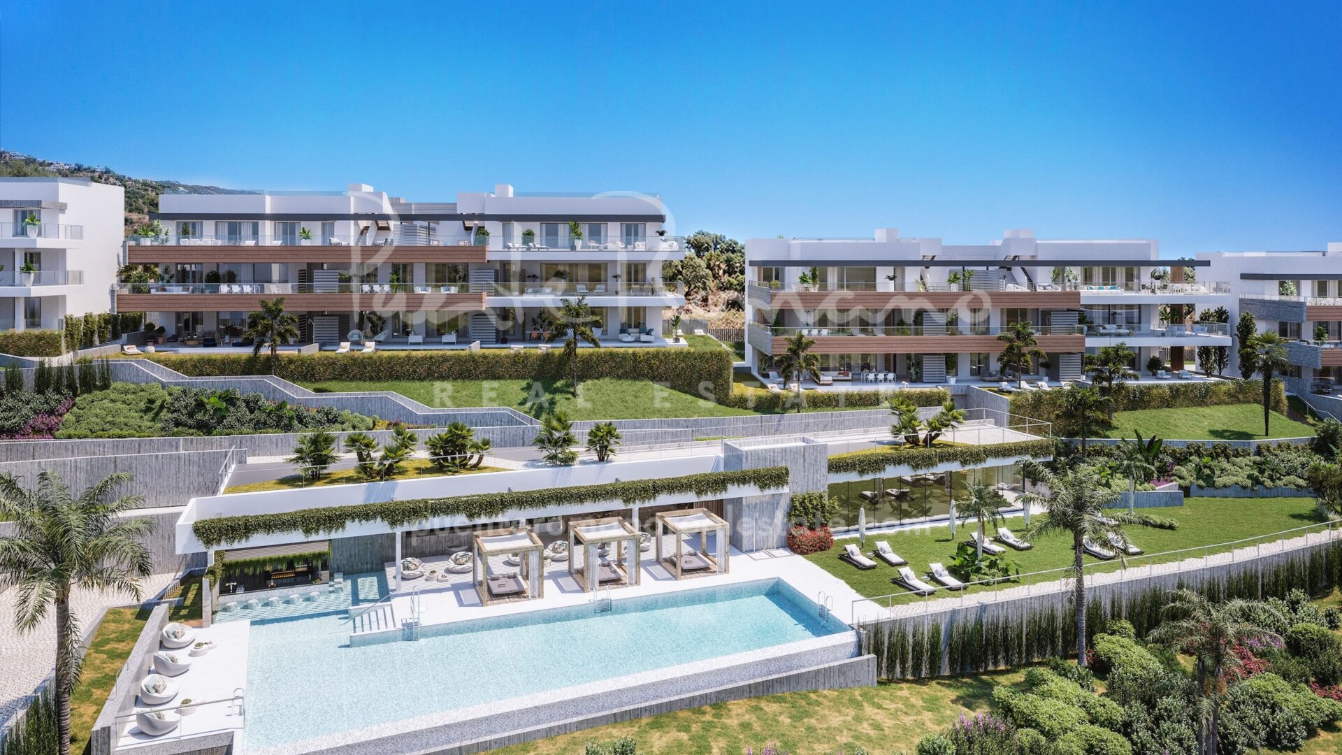 Brand new apartment in a quiet urbanization in Altos de los Monteros