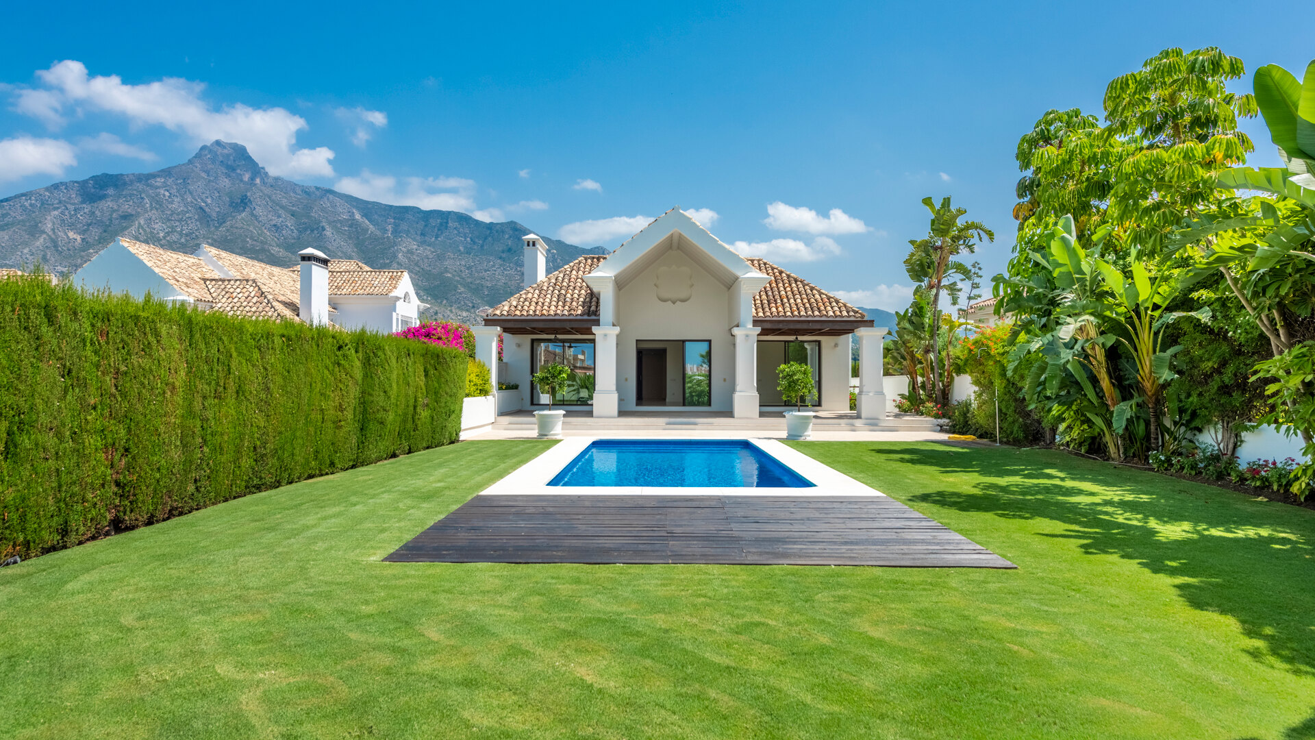 Exquise maison familiale de style méditerranéen au cœur de la Golden Mile de Marbella