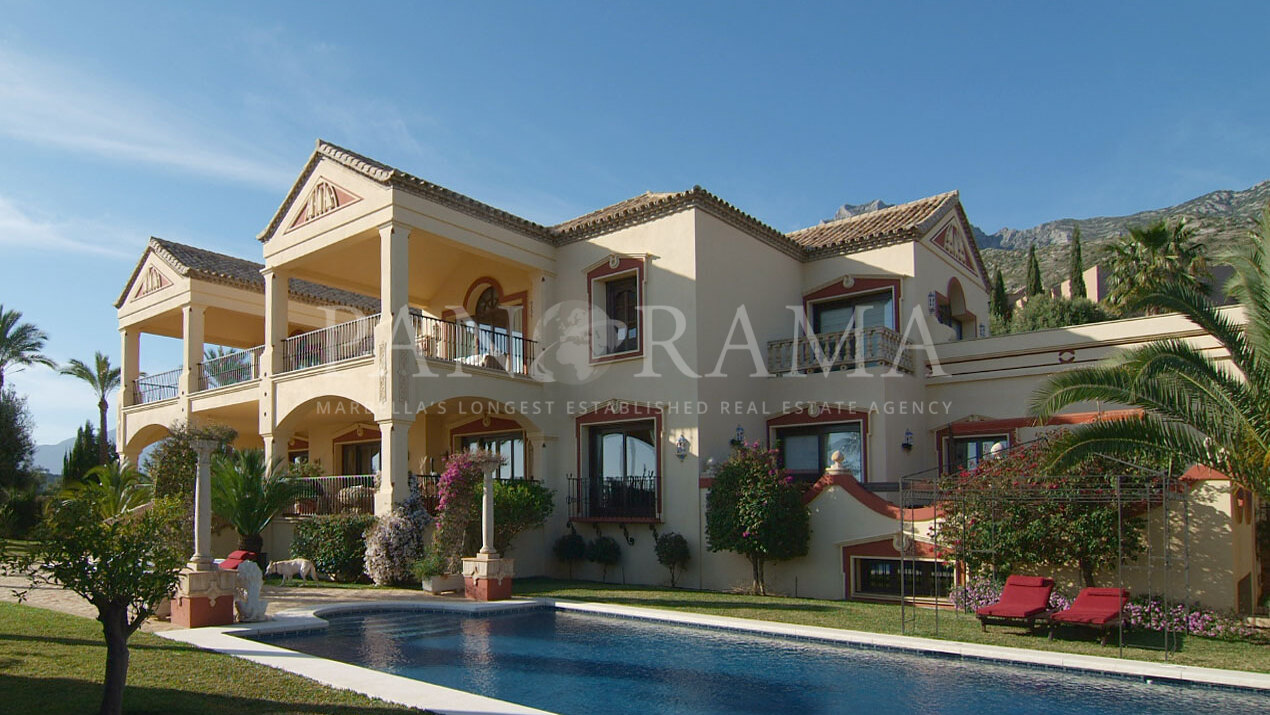 Villa voor lange termijn verhuur in Sierra Blanca, Marbella Golden Mile