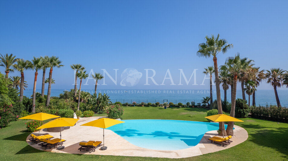 Spectaculaire manoir en bord de mer sur un vaste terrain à Paraiso Barronal, Nouvelle Mille d'Or