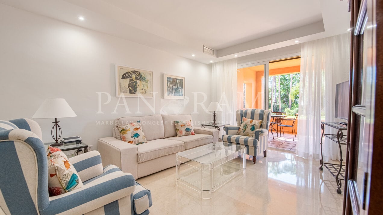 Appartement au rez-de-chaussée sur la Mille d'Or à Oasis de Marbella