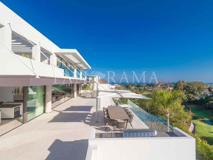 Villa flambant neuve avec vue panoramique à La Quinta