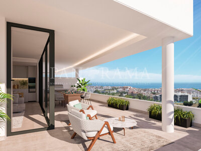 Precioso apartamento con vistas al mar en Estepona