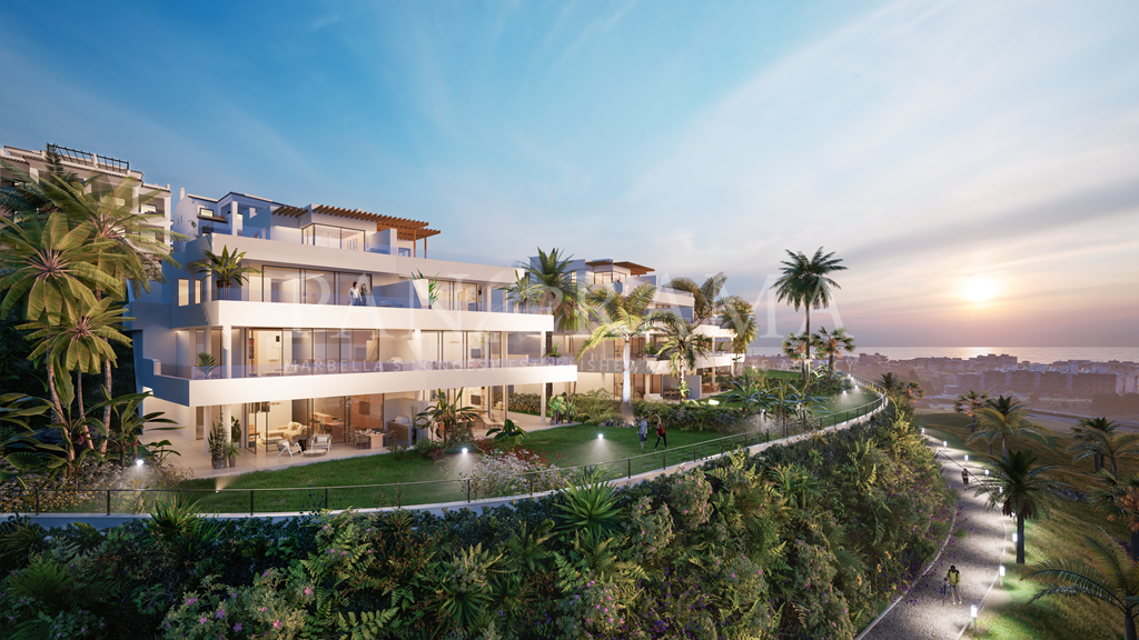 Brand new apartment with fantastic views in Mirador de Estepona Hills Fase III