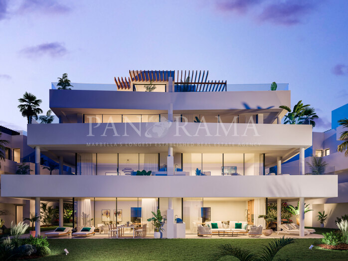 Brand new apartment with fantastic views in Mirador de Estepona Hills Fase III