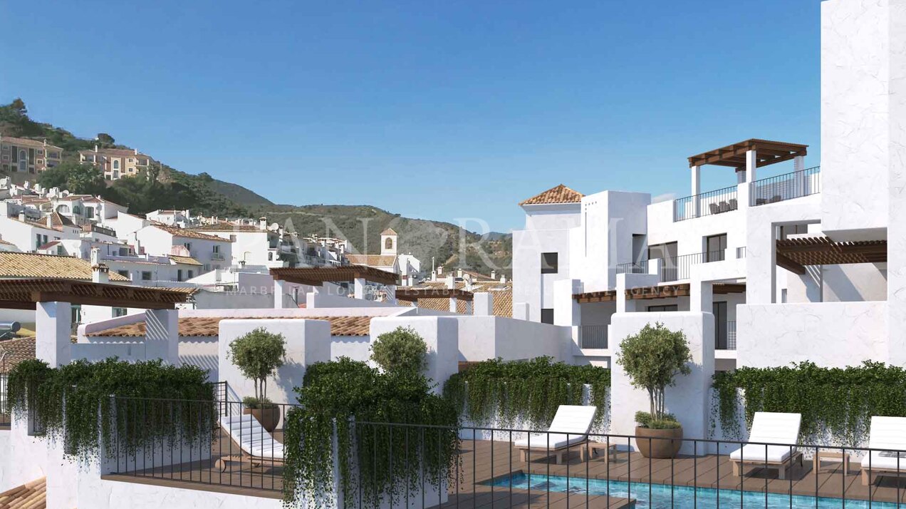 New project of a boutique residential complex in the Heart of Benahavís