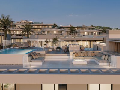 New project of apartments and semi-detached villas in Marbella East