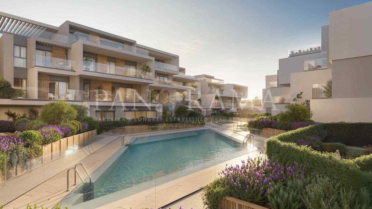 Brand-New project of apartments within walking distance to the Beach