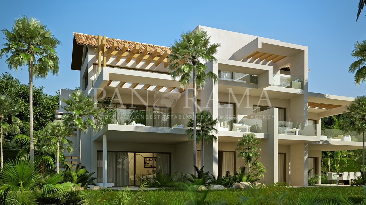 Project in Marbella Club Hills enjoying sea and mountain views