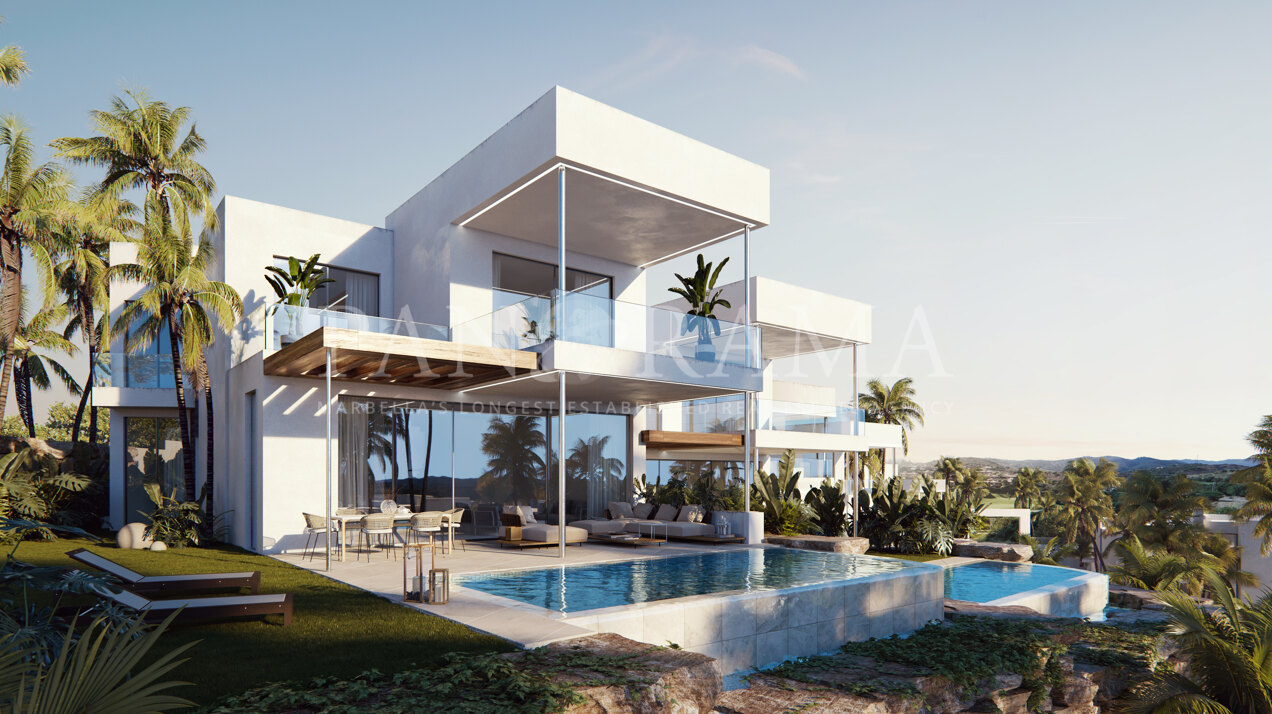 Modern semidetached villas under-constructions in Santa Clara with private gardens and pools, finished by the end of the year 2023!