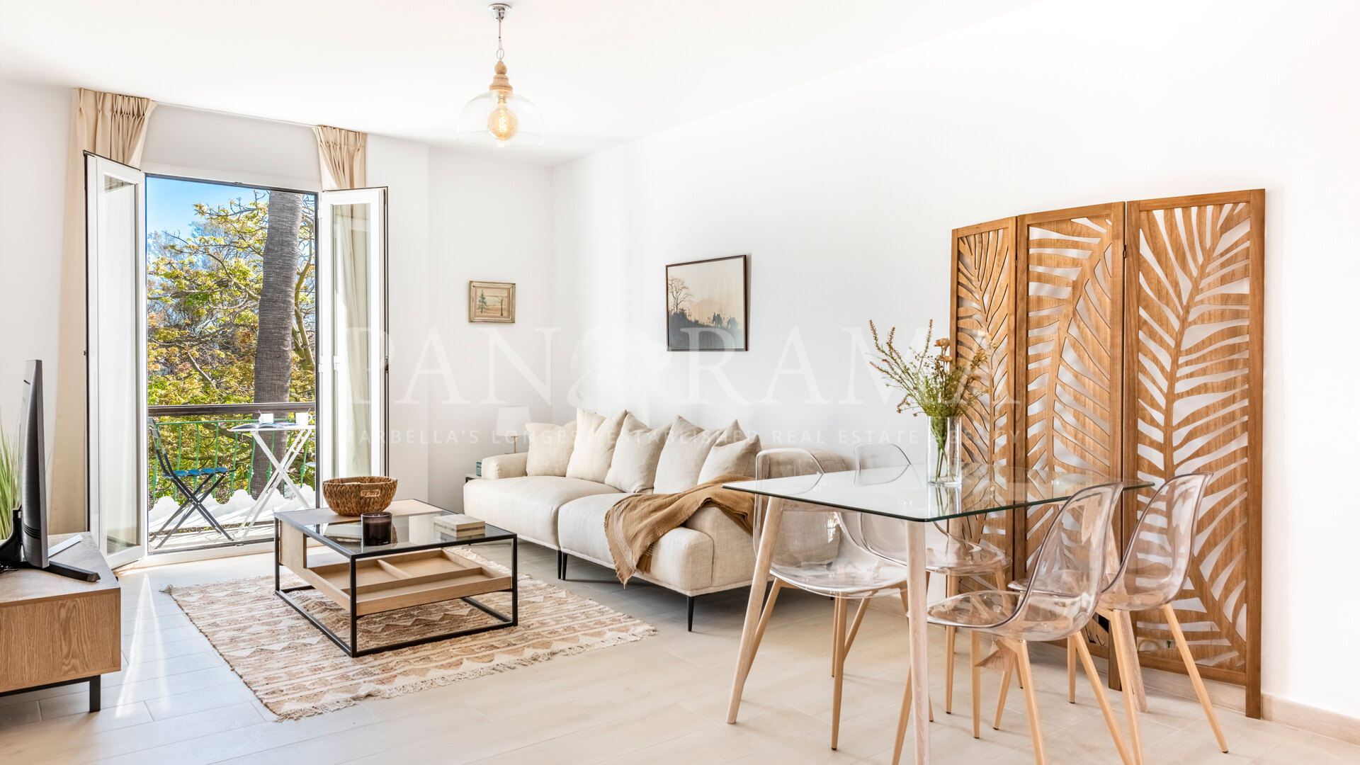 Appartement moderne face à l'Hôtel Marbella Club, à distance de marche de toutes commodités