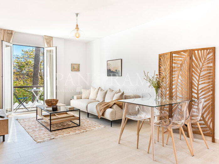 Moderno apartamento frente al Hotel Marbella Club, a poca distancia de todo