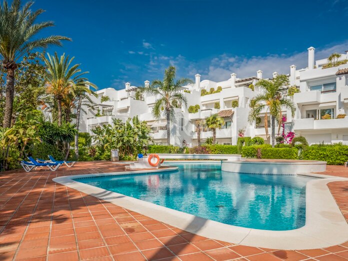 Schöne Wohnung am Strand in der Nähe des Zentrums von Marbella