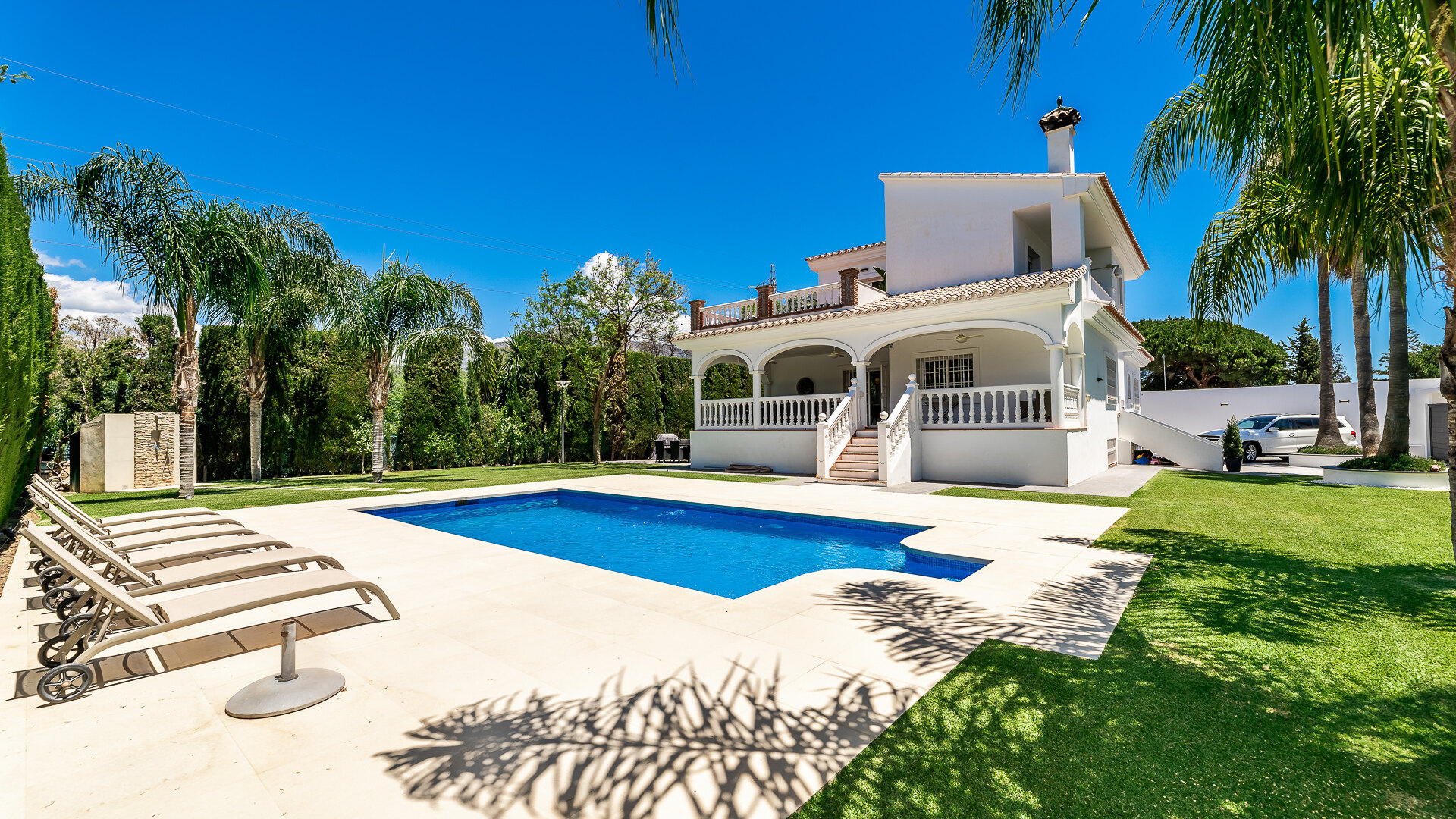 Belle villa familiale à distance de marche de Puerto Banús et de la plage