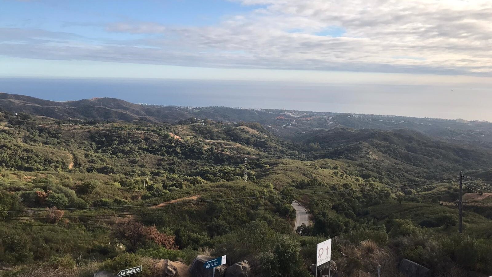 Club social à La Mairena avec une vue imprenable sur la mer