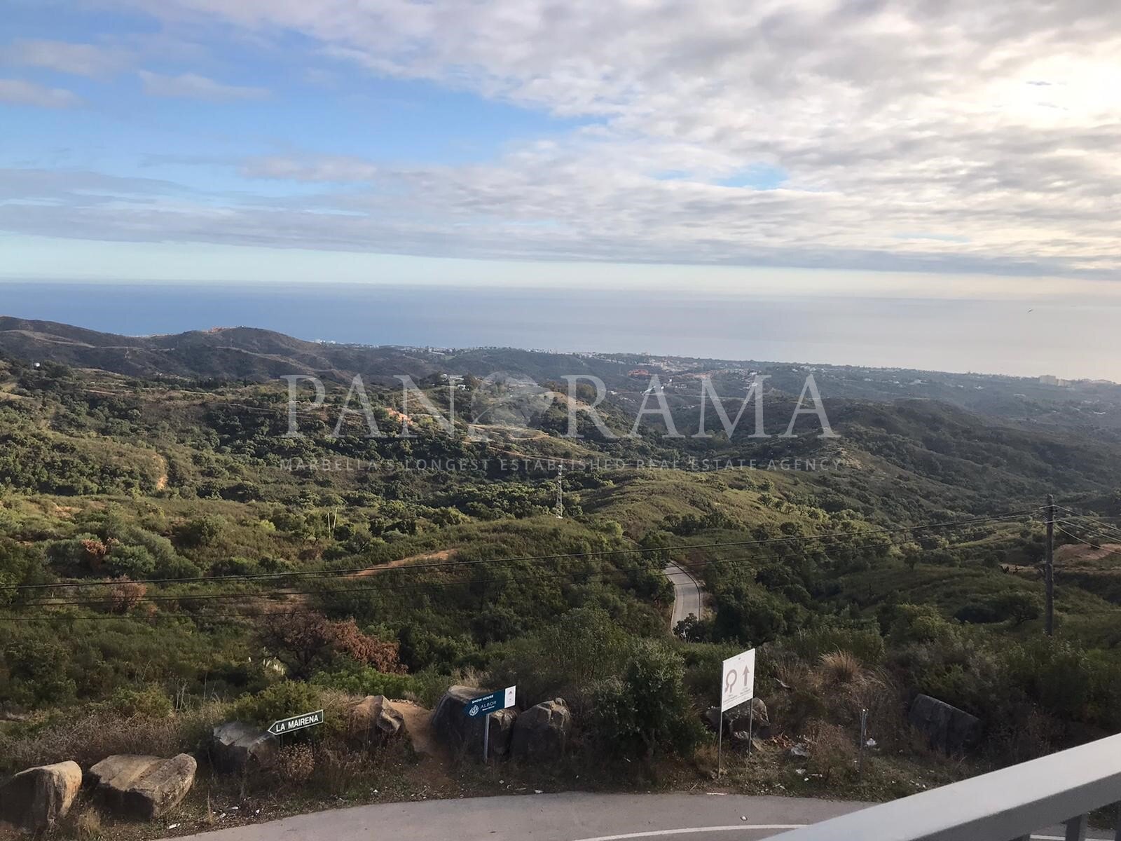 Sociale club in La Mairena met prachtig uitzicht op zee