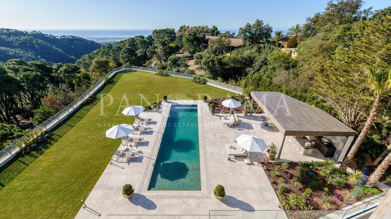 Neu erbaute Villa mit unglaublichem Ausblick