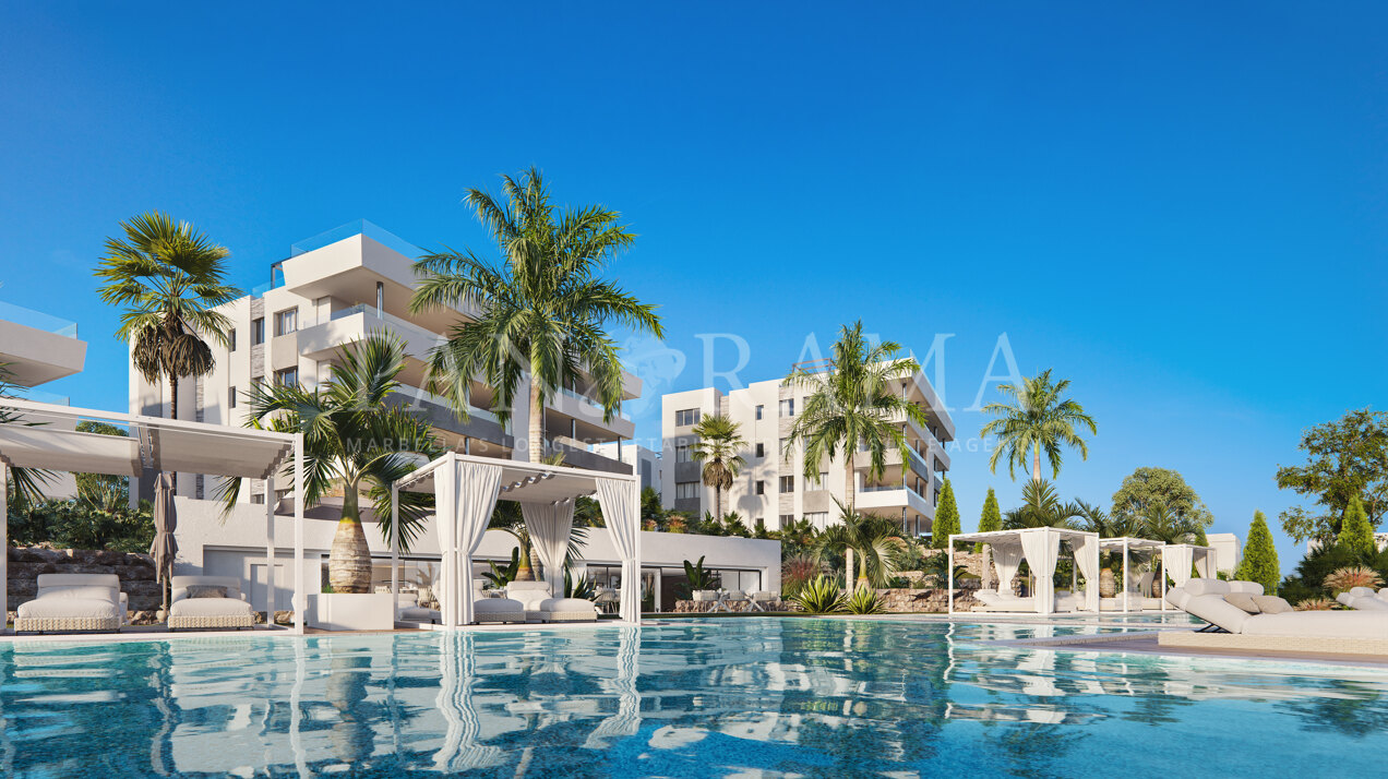 Nouveau projet d'appartements et de penthouses à Marbella Est